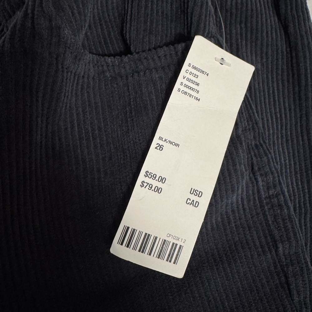 Urban Outfitters Black Corduroy Jeans - Picture 7 of 7